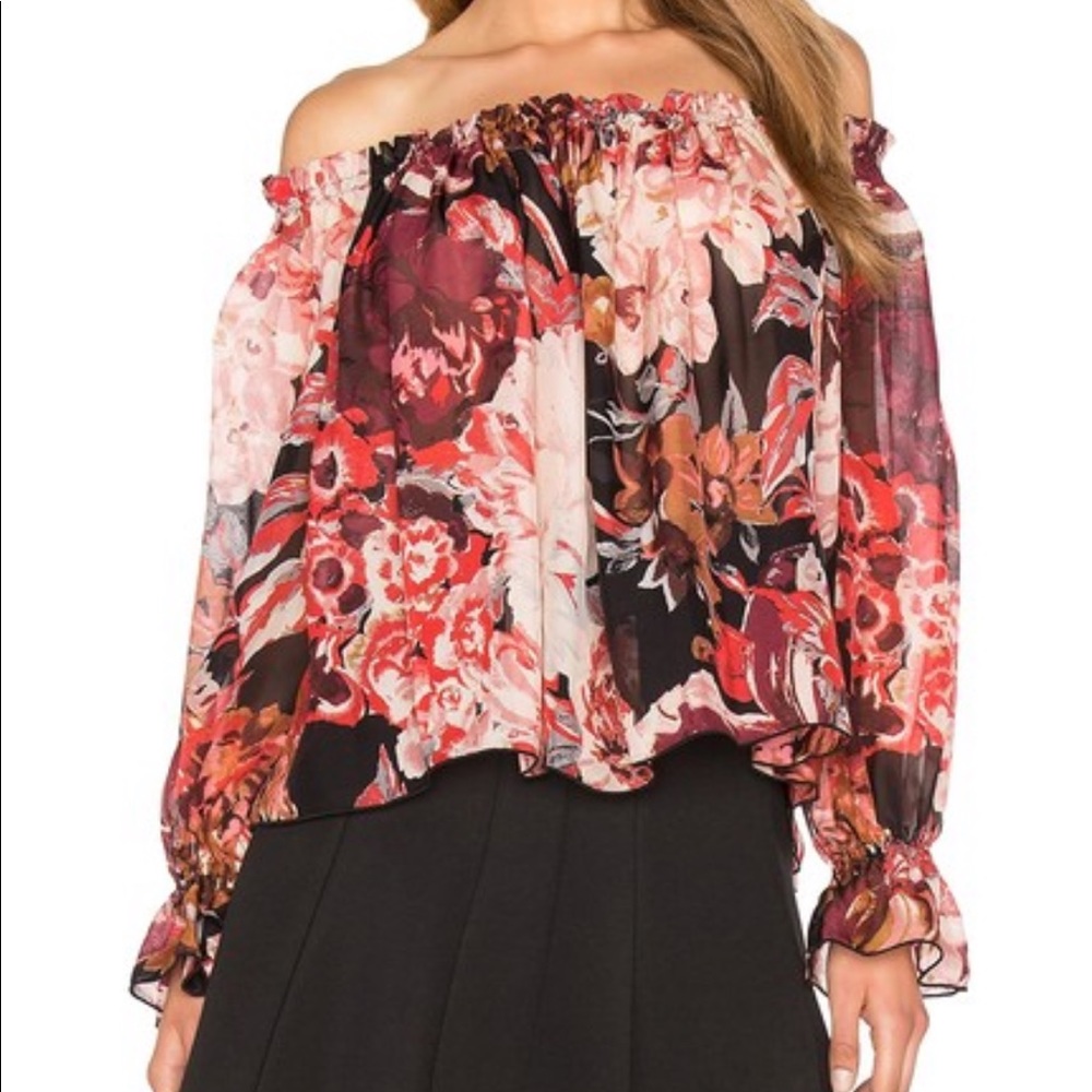 Elizabeth and James Off The Shoulder Blouse